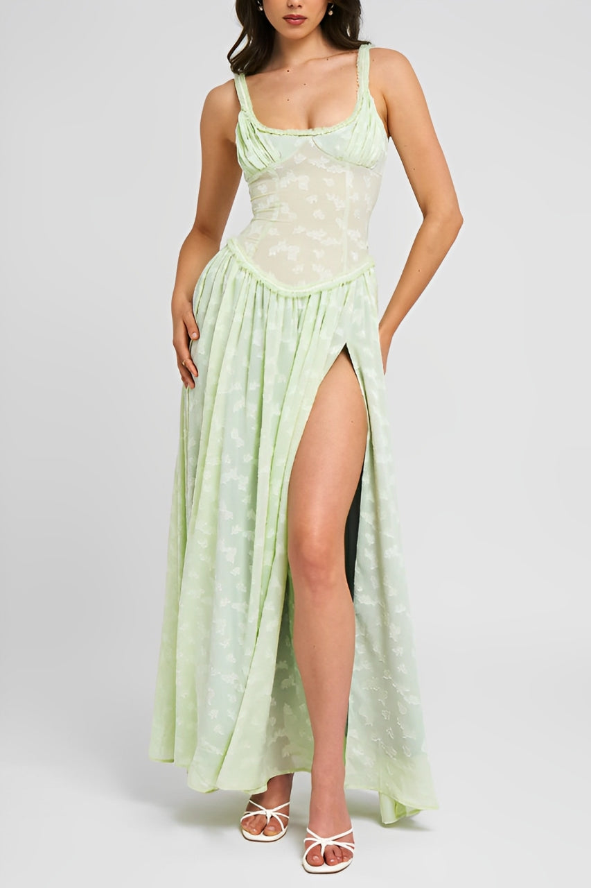 Graciosa™ | Alisa High Slit Maxi Dress