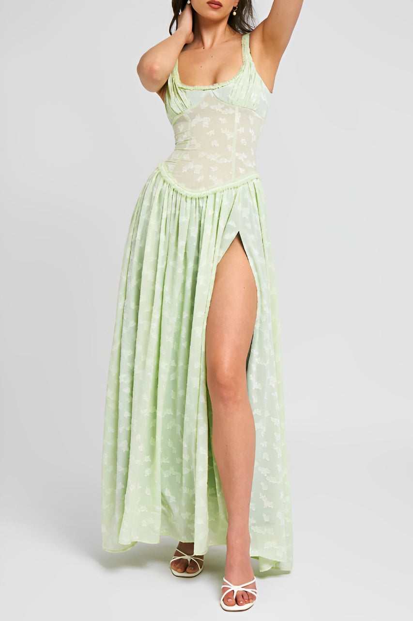 Graciosa™ | Alisa High Slit Maxi Dress
